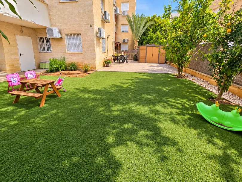 דירת גן שלושה חדרים ברחוב החרמון אור עקיבא