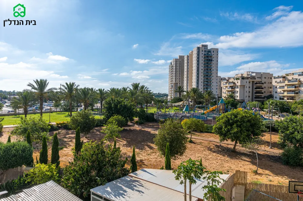 נוף לפארק 4 חדרים שכונת היובל  — תמונה 7
